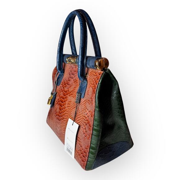 NWT Vintage Giada Pelle Italian Brown Leather Purse - Picture 8 of 12